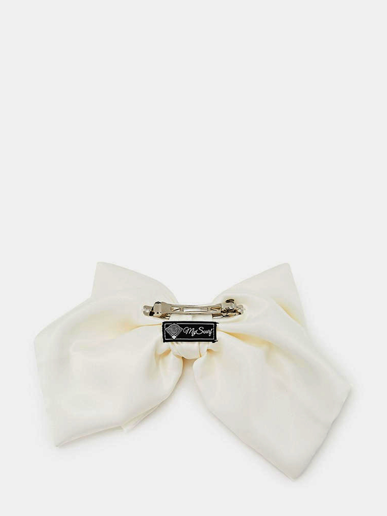 Большой белый бант. Luxury аксессуар для волос MyScarf модель mp169175 Большой белый бант. Luxury аксессуар для волос MyScarf модель mp169175 Фото