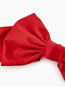 Большой красный бант. Luxury аксессуар для волос MyScarf модель mp196152 Фото