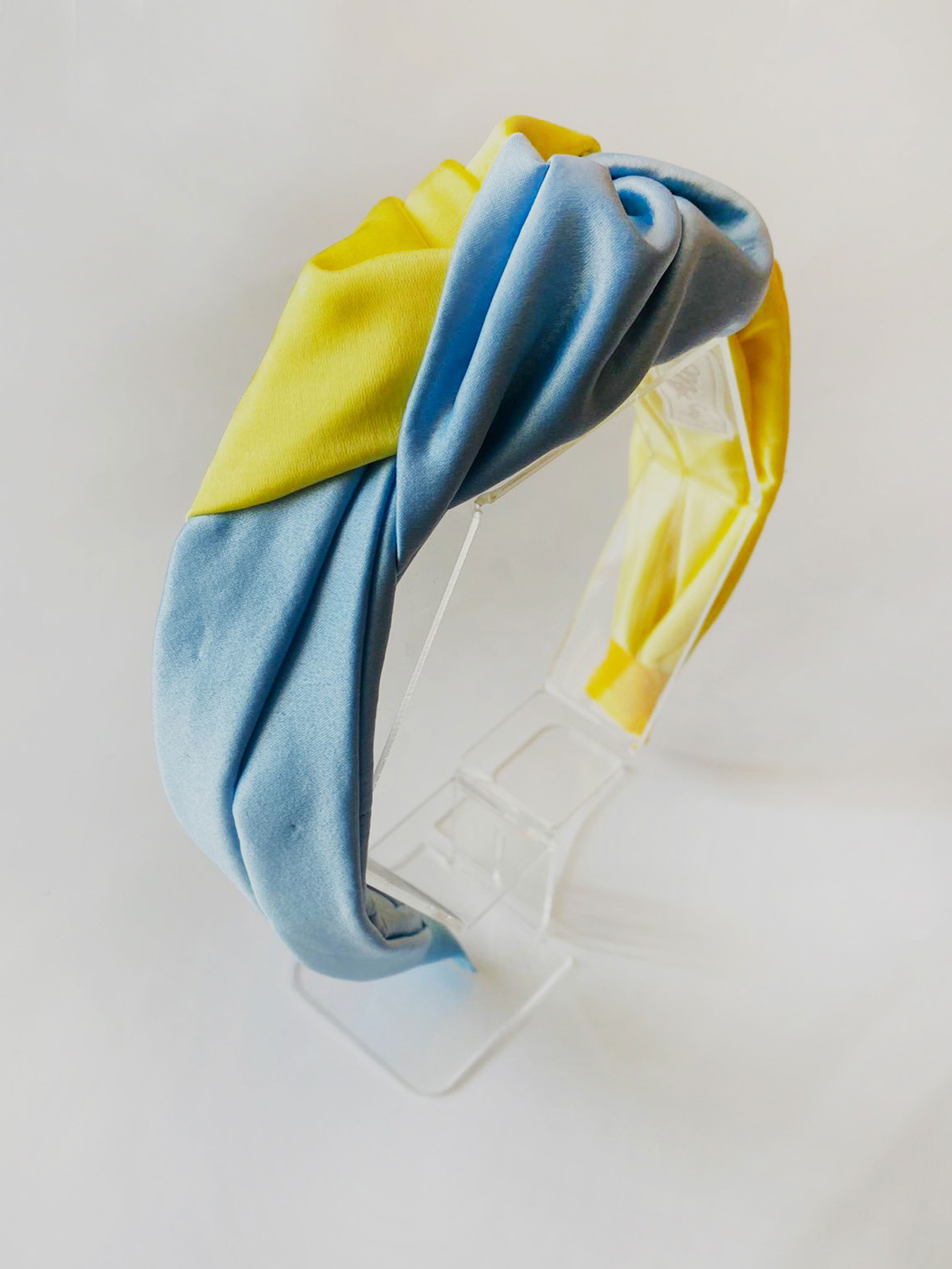 Желто-голубой обруч ручной работы. Коллекция "Украина" MyScarf модель mp196160 Желто-голубой обруч ручной работы. Коллекция "Украина" MyScarf модель mp196160 Фото