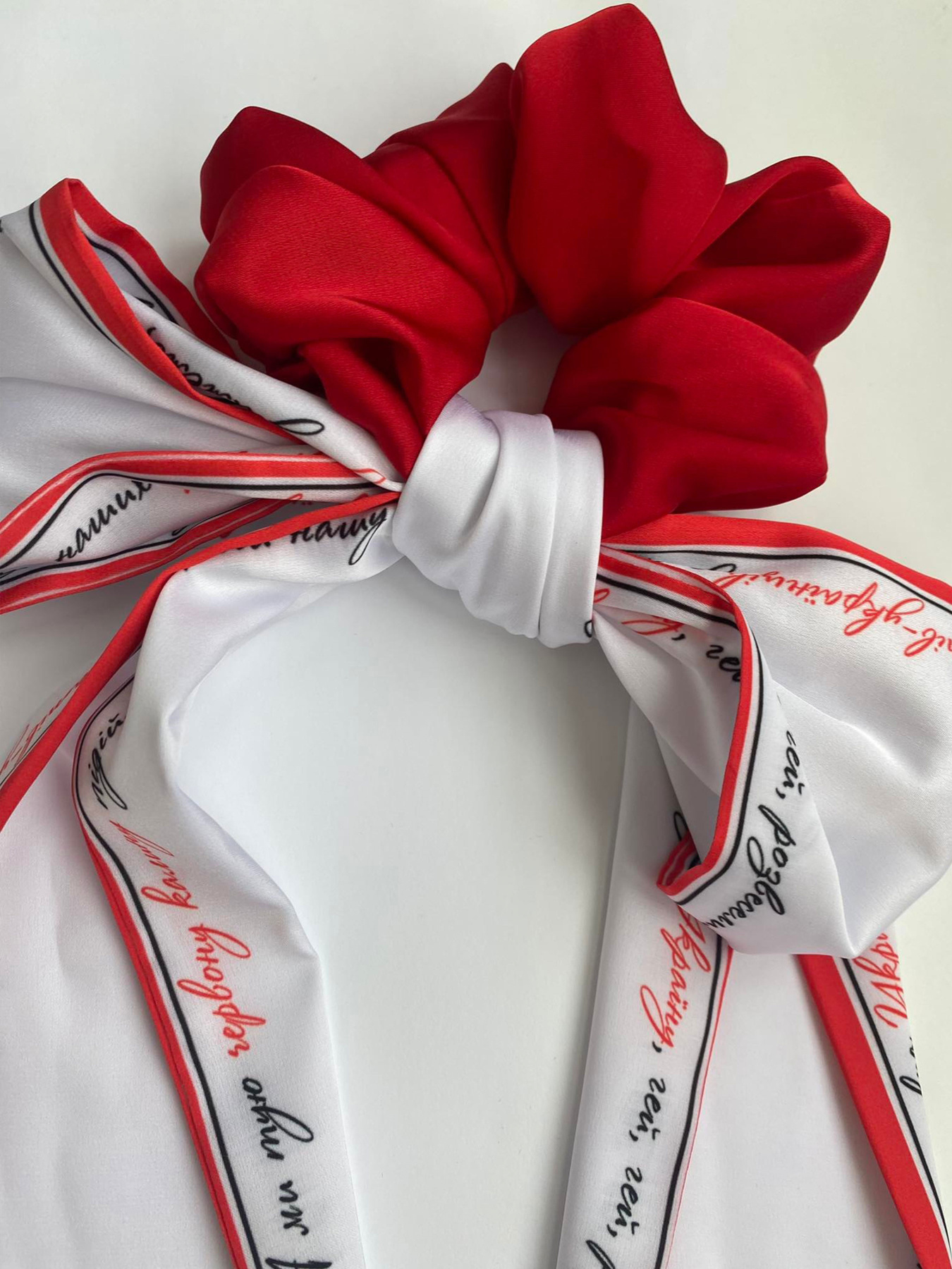 Резинка+твілі колекція Україна "Червона калина" MyScarf модель mp196416 Резинка+твілі колекція Україна "Червона калина" MyScarf модель mp196416 Фото