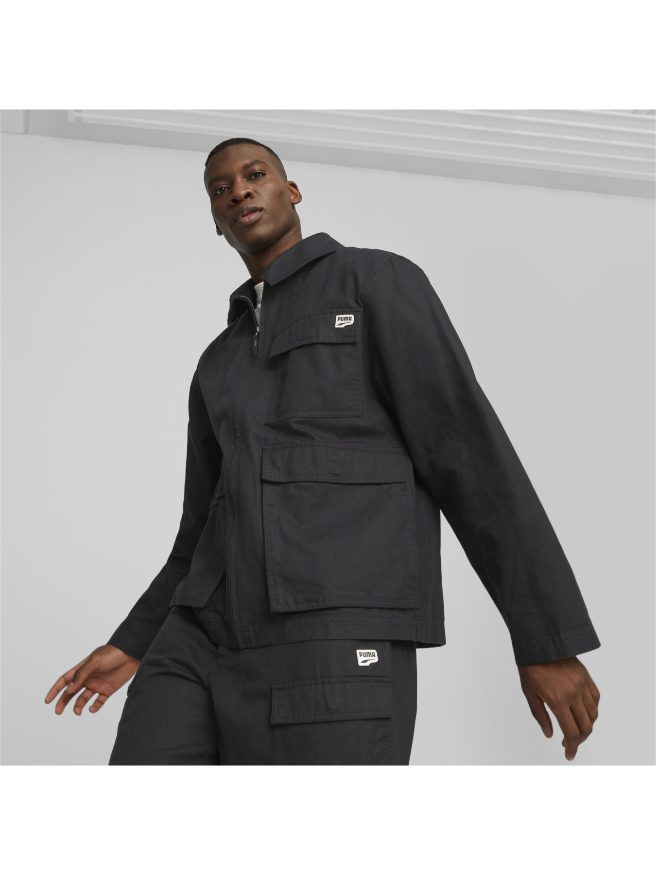 Куртки та дублянки PUMA Downtown Chore Jacket модель 538366 Фото