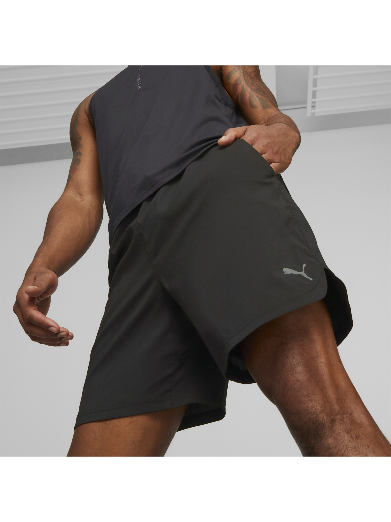 Шорты PUMA M STUDIO FOUNDATION SHORT модель 523199 Фото