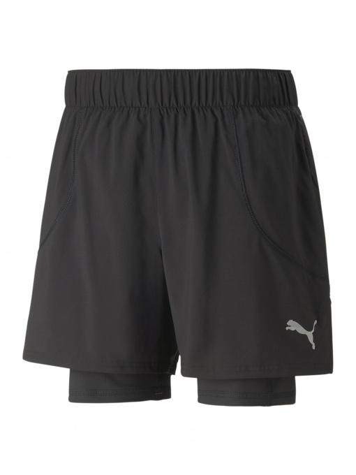 Шорты PUMA Run 2in1 5" Short модель 523277 Фото