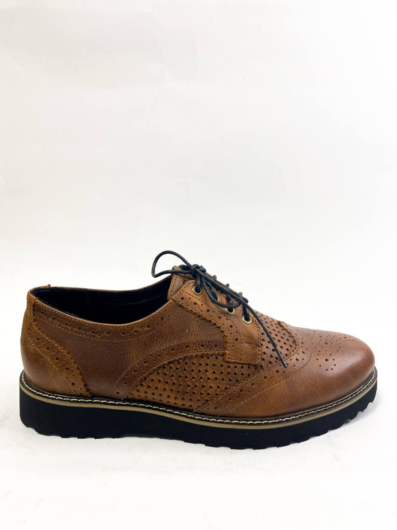 Туфлі та лофери Legessy модель ONYX_BROWN_PERF Фото
