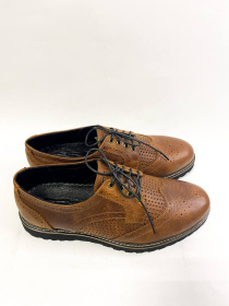 Туфлі та лофери Legessy модель ONYX_BROWN_PERF Фото