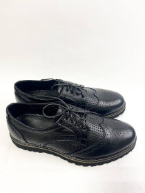 Туфлі та лофери Legessy модель ONYX_BLACK_PERF Фото
