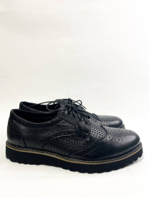 Туфлі та лофери Legessy модель ONYX_BLACK_PERF Фото