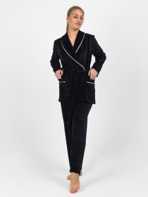 Одяг для дому та сну N.EL модель 1535-52_black Фото