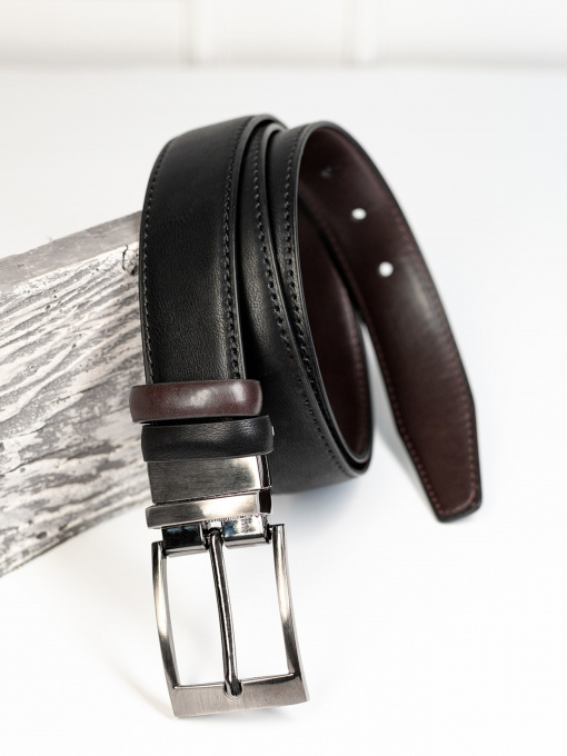 Ремни ISSA Plus модель R1-129_blackbrown Фото