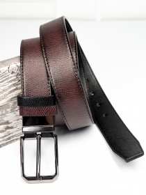 Ремені ISSA Plus модель R1-131_blackbrown Фото