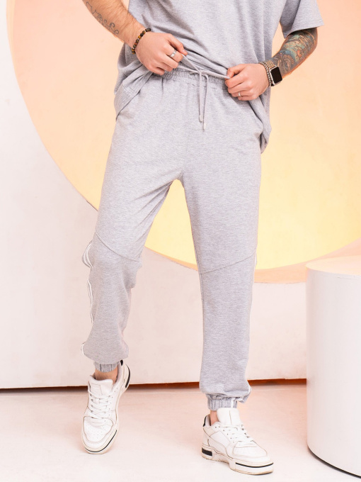 Штани ISSA Plus модель GN-519_lightgray Фото