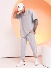Штани ISSA Plus модель GN-519_lightgray Фото