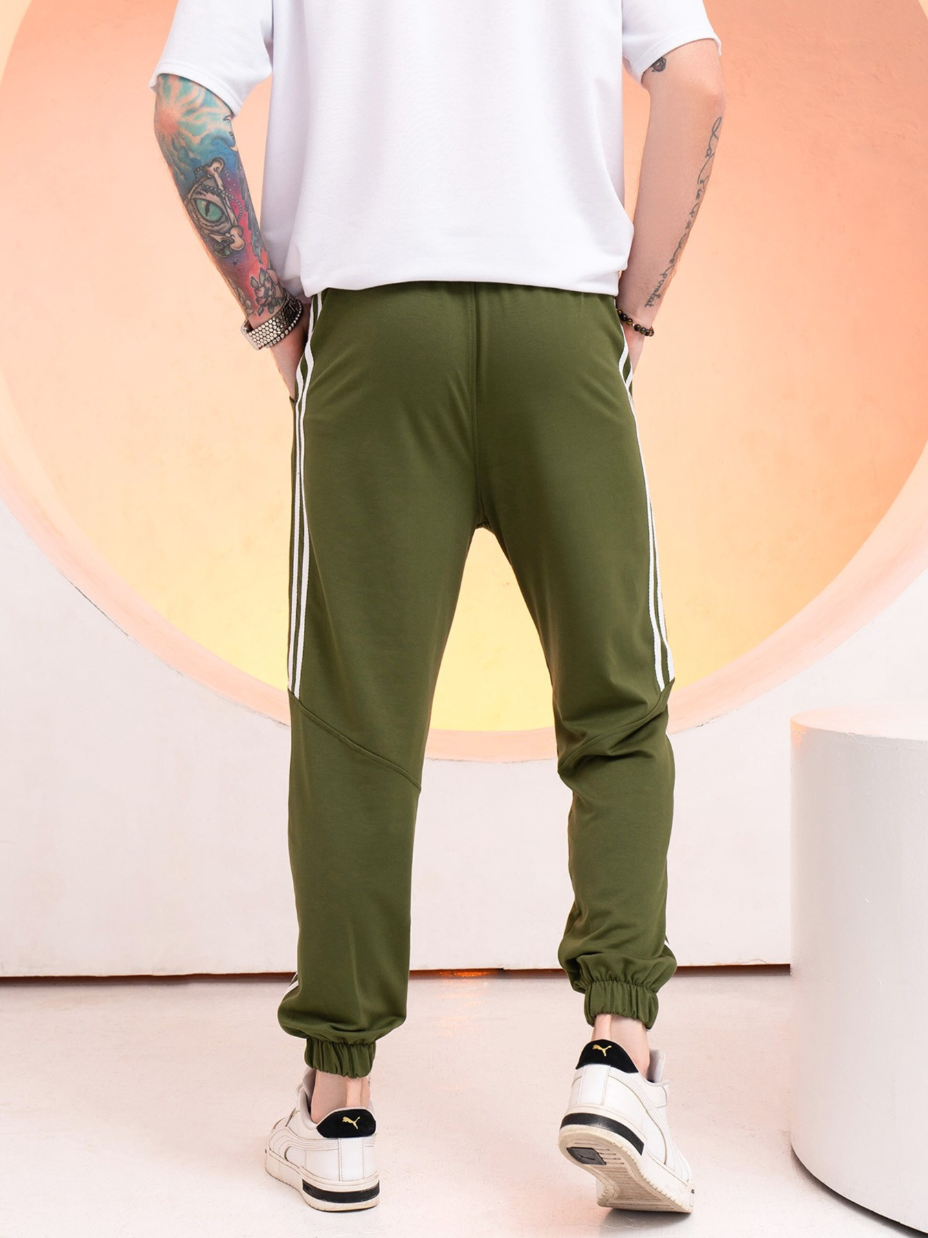 Штани ISSA Plus модель GN-519_khaki Фото