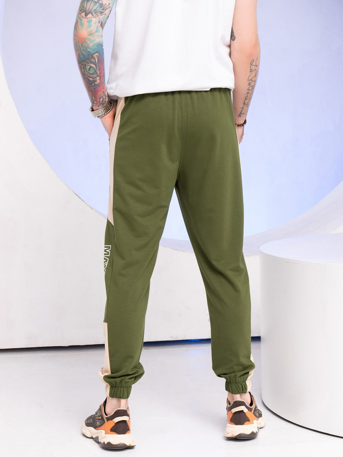 Штани ISSA Plus модель GN-524_khaki Фото
