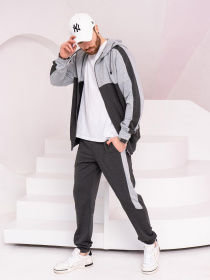 Костюмы ISSA Plus модель GN-525_grey Фото