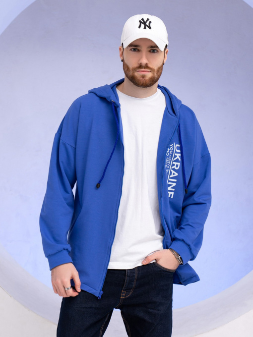 Худі та світшоти ISSA Plus модель GN-528_blue Фото