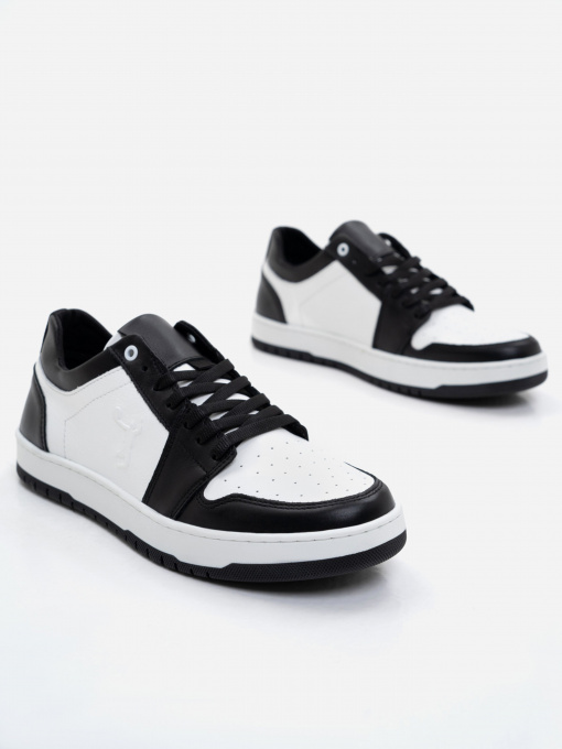 Кеды ISSA Plus модель GOB2-202_whiteblack Фото