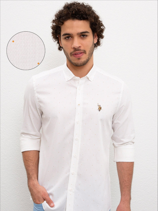Рубашки US Polo модель G081SZ004.000.976445.VR072 Фото