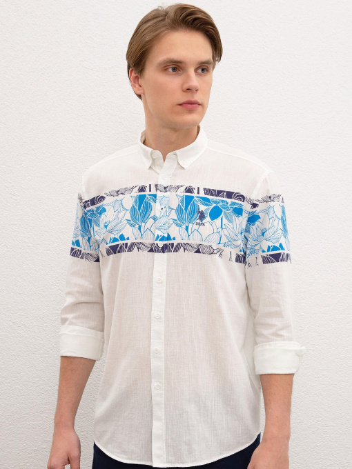 Рубашки US Polo модель G081SZ004.000.978230.VR077 Фото
