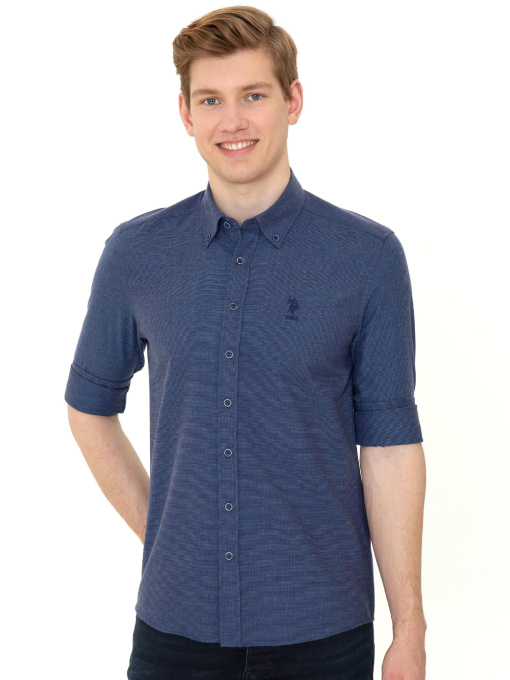 Рубашки US Polo модель G081SZ004.000.1379184.VR045 Фото