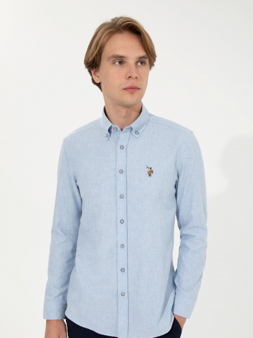 Рубашки US Polo модель G081SZ004.000.1450251.VR003 Фото