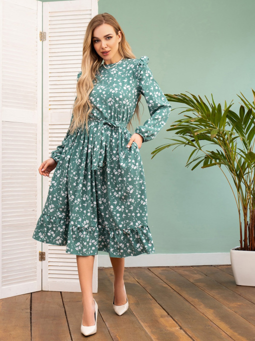 Платья ISSA Plus модель 13723_mint Фото