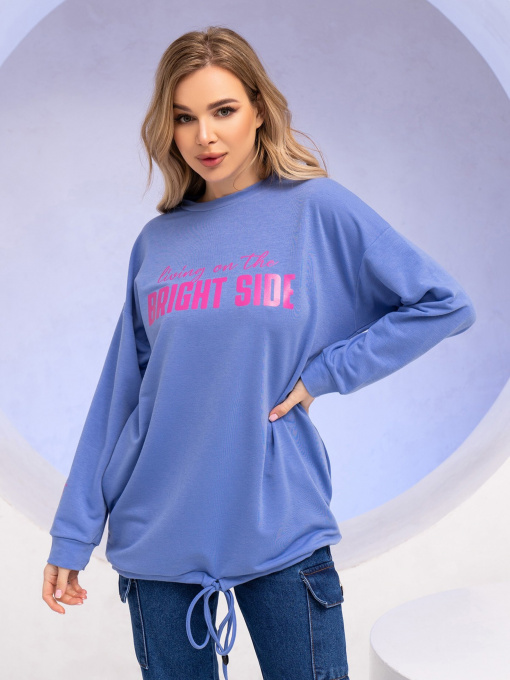 Худи и свитшоты ISSA Plus модель 13734_blue Фото