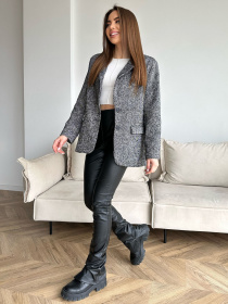 Піджаки ISSA Plus модель 13745_grey Фото