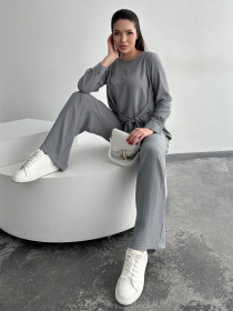 Костюмы ISSA Plus модель 13746_grey Фото