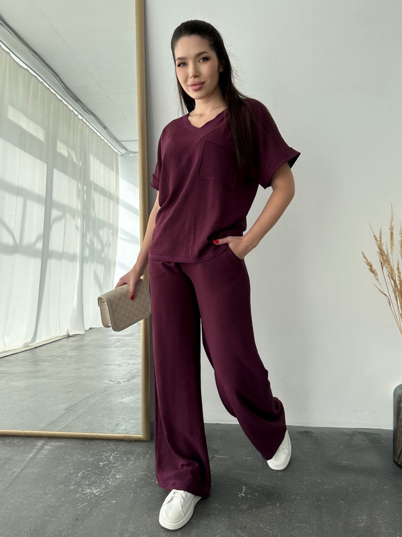 Костюми ISSA Plus модель 13747_purple Фото