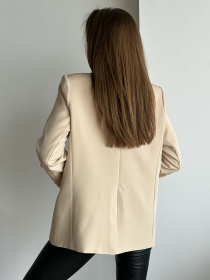 Піджаки ISSA Plus модель 13752_beige Фото
