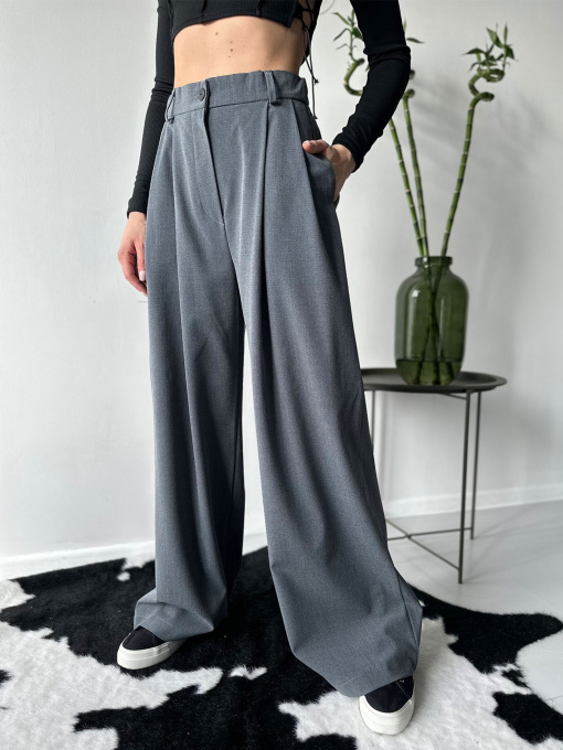 Штани ISSA Plus модель 13754_grey Фото