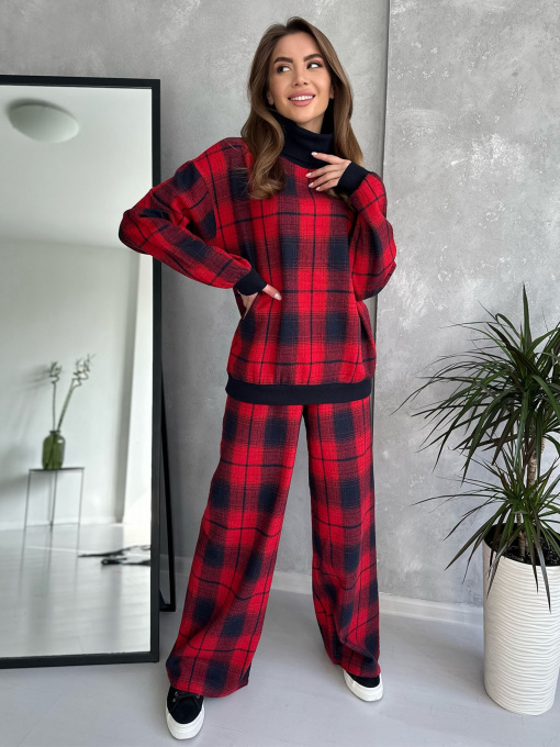 Костюми ISSA Plus модель 13756_red Фото