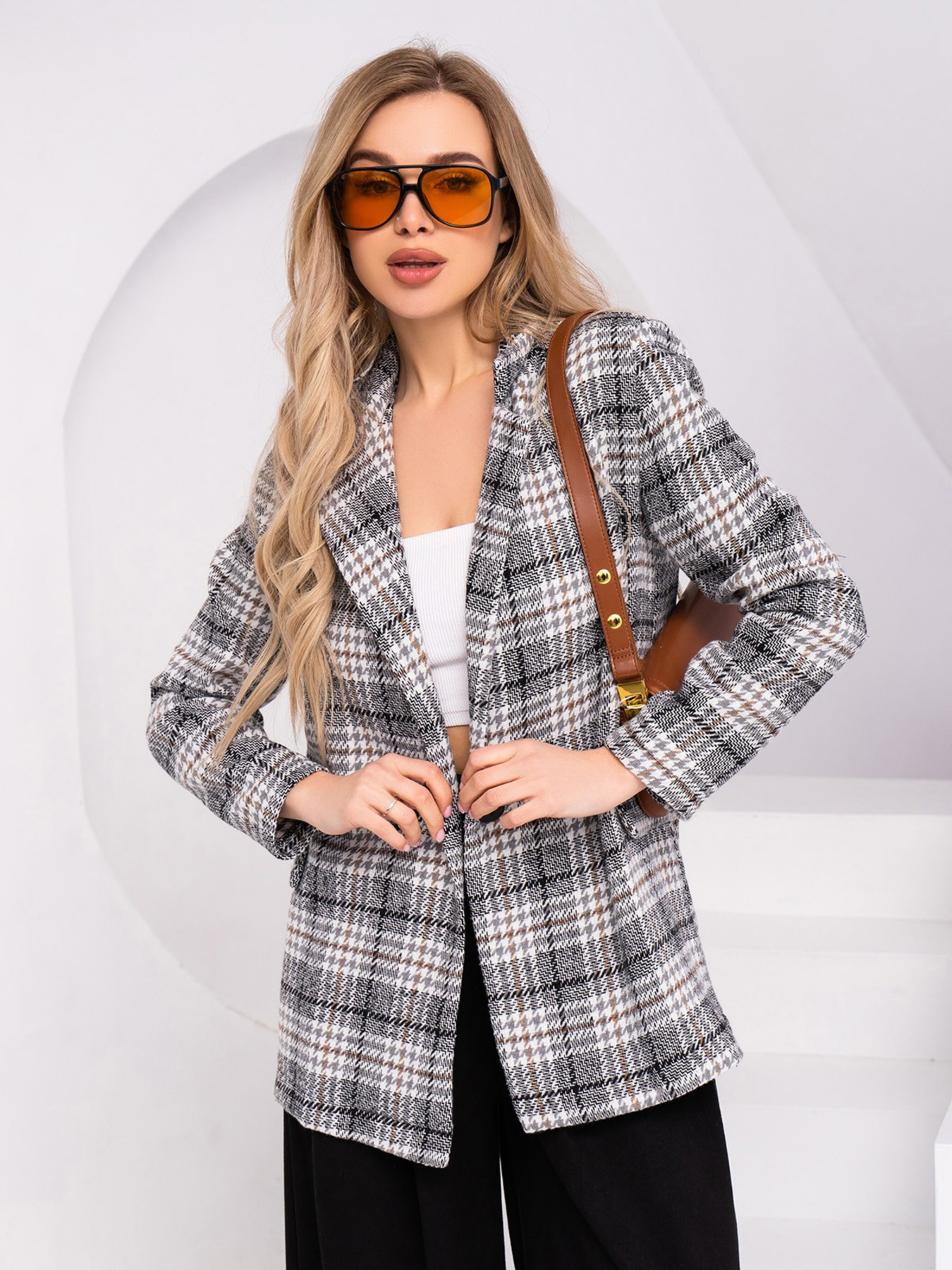 Піджаки ISSA Plus модель 13758_grey Фото