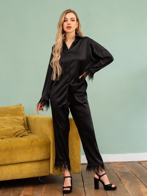 Костюмы ISSA Plus модель 13762_black Фото