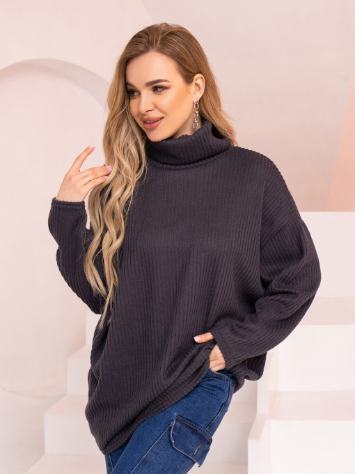 Свитры и кардиганы ISSA Plus модель 13763_darkgray Фото