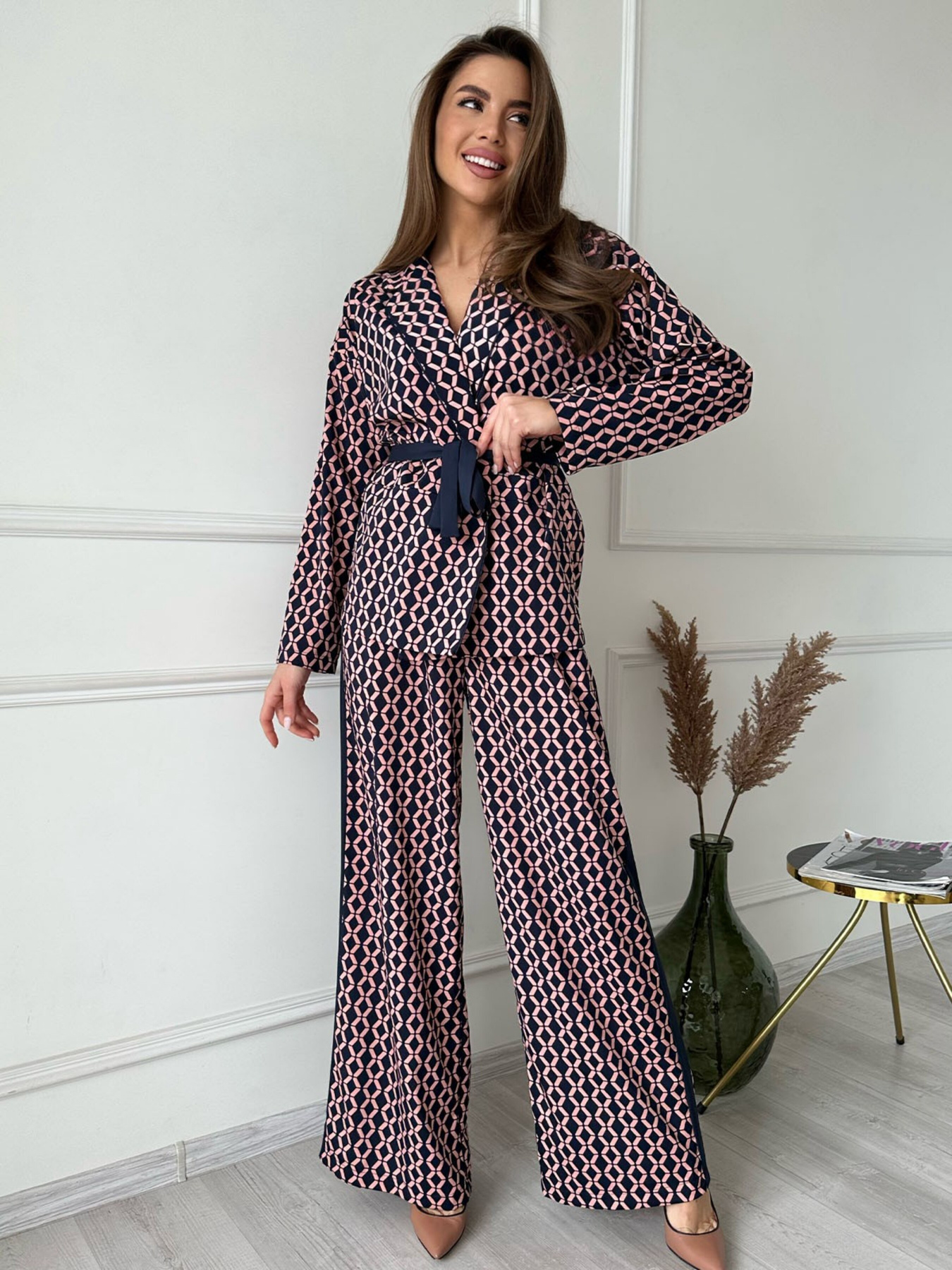 Костюми ISSA Plus модель 13765_blue Фото