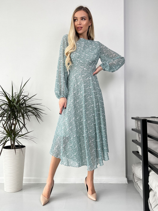 Платья ISSA Plus модель 13770_mint Фото