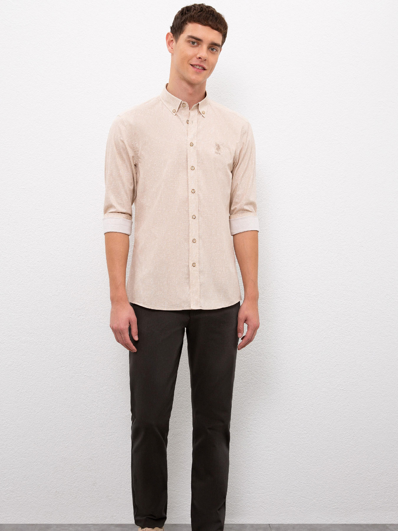Сорочки US Polo модель G081GL004.000.991711.VR085 Фото