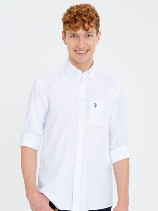Рубашки US Polo модель G081GL004.000.1273414.VR013 Фото