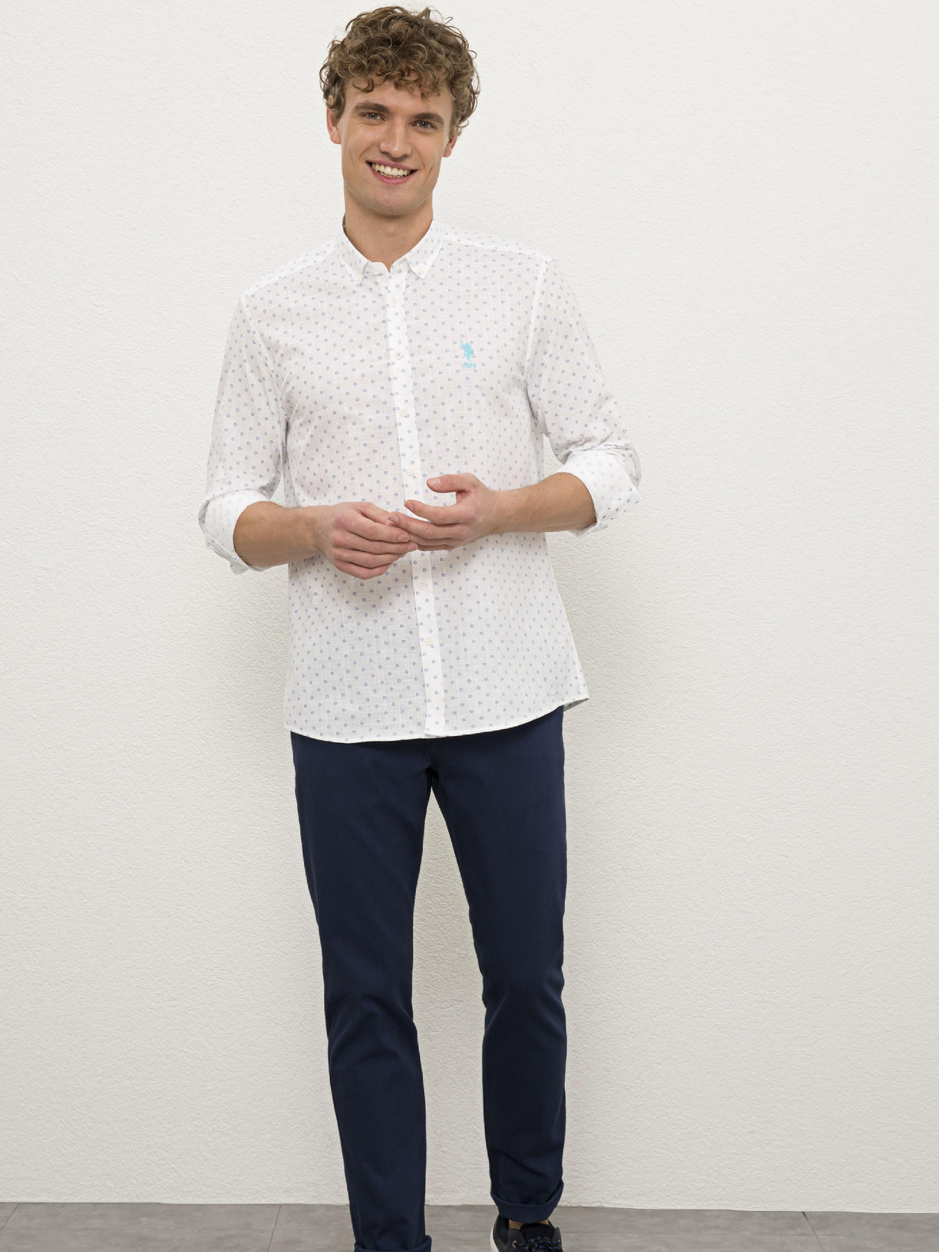 Сорочки US Polo модель G081SZ004.000.1011939.VR013 Фото
