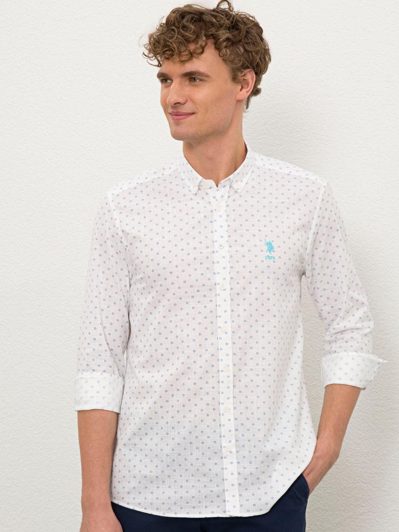 Сорочки US Polo модель G081SZ004.000.1011939.VR013 Фото
