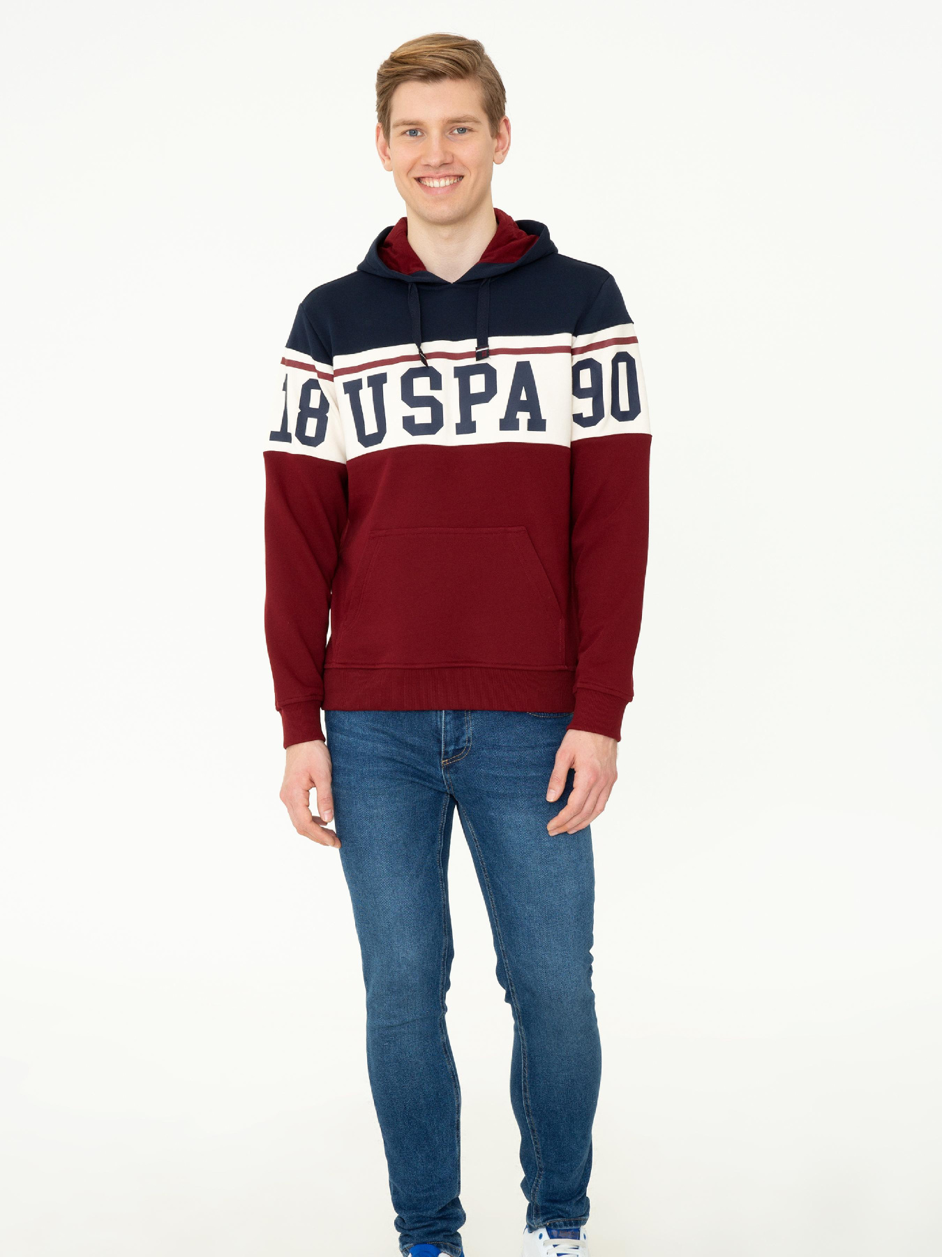 Худі та світшоти US Polo модель G081SZ082.000.1258673.VR033 Фото