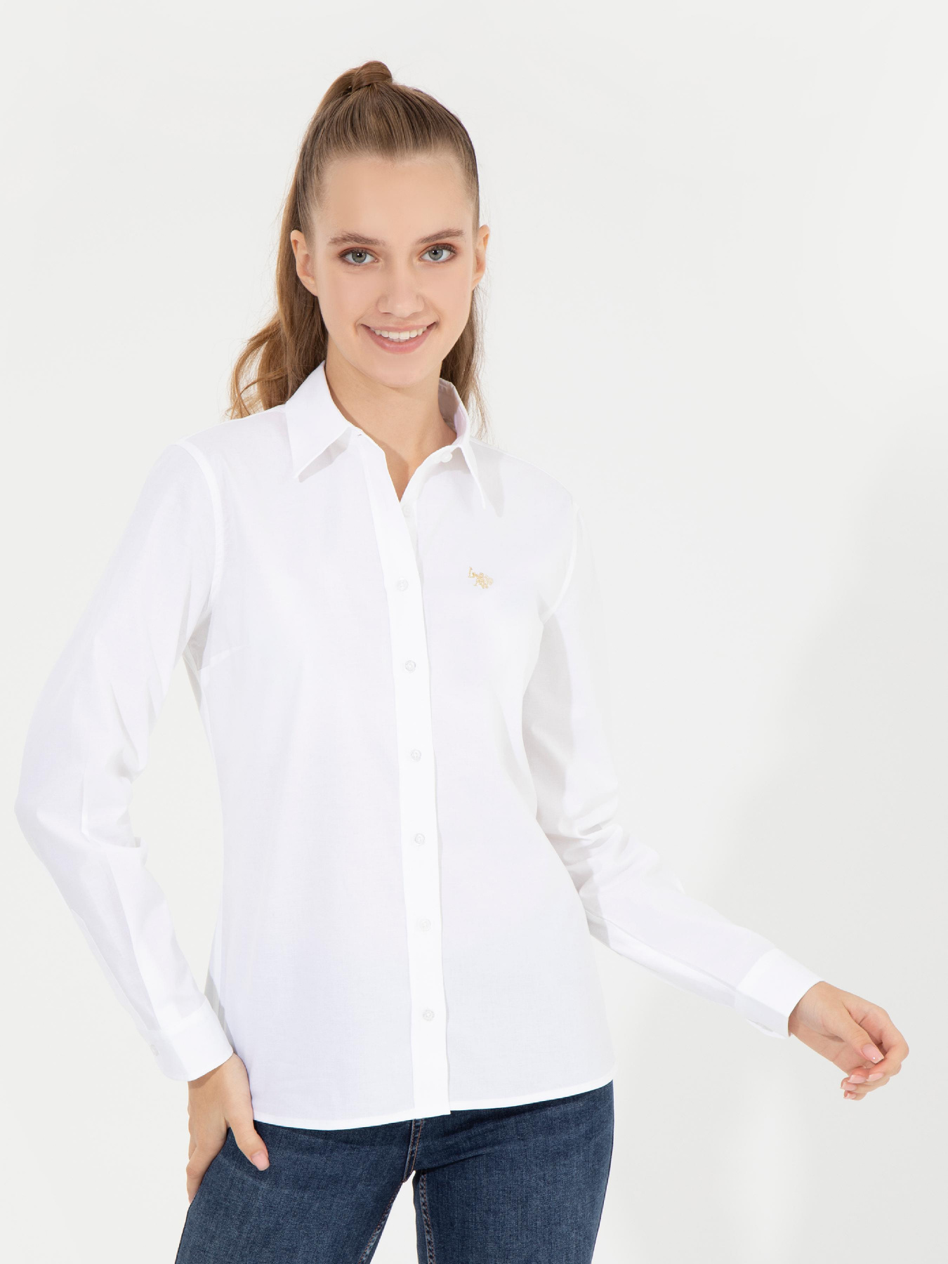 Рубашки US Polo модель G082GL004.000.1450207.VR013 Фото