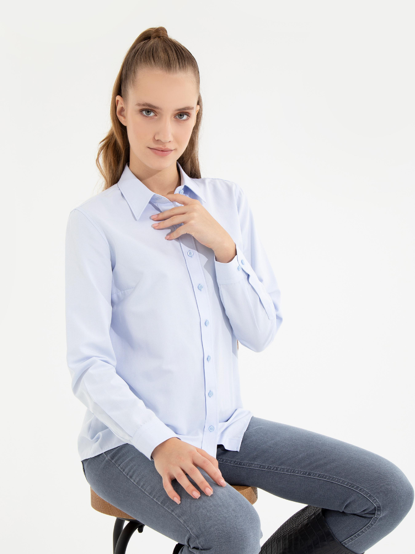 Рубашки US Polo модель G082GL004.000.1450236.VR003 Фото