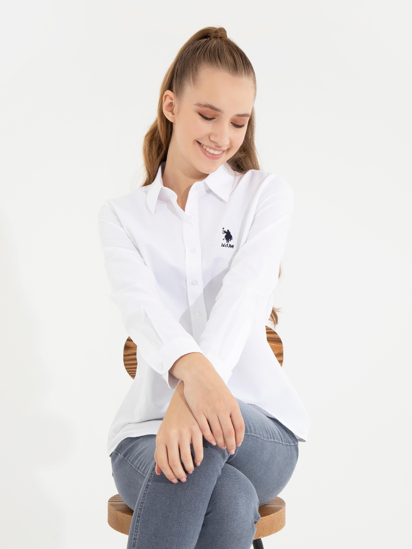 Рубашки US Polo модель G082GL004.000.1450236.VR013 Фото