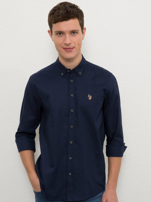 Рубашки US Polo модель G081SZ004.000.1085902.VR033 Фото