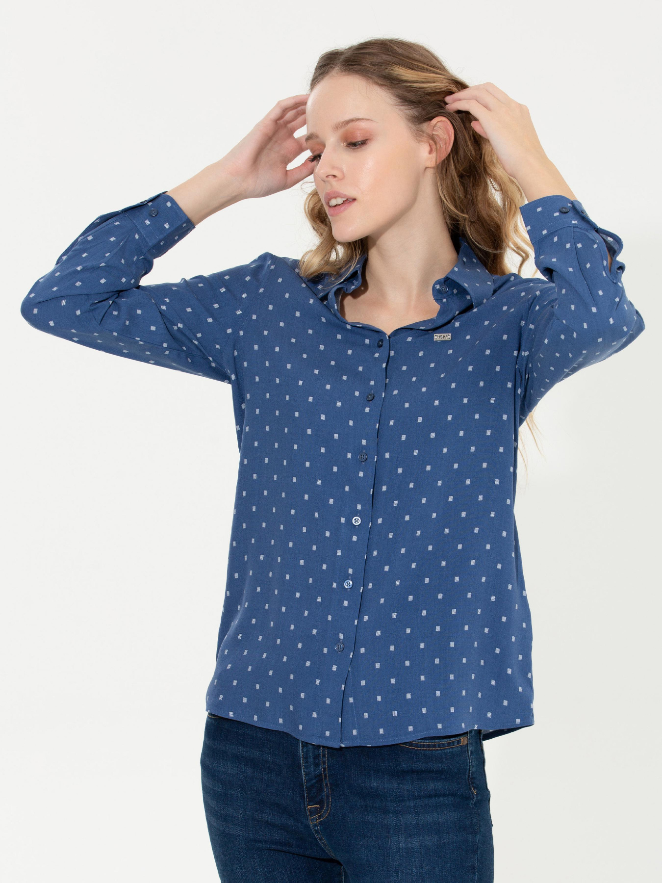 Рубашки US Polo модель G082GL004.000.1456125.VR036 Фото