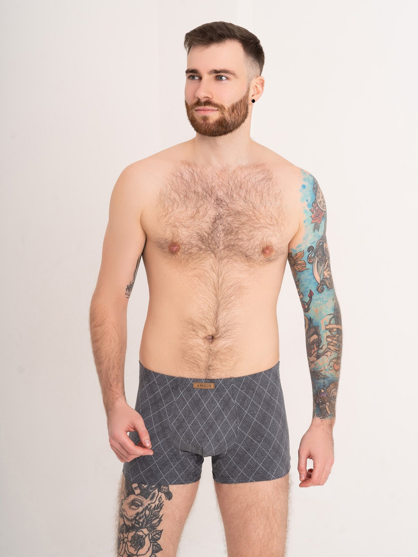 Нижнее белье ISSA Plus модель GN5-167_grey Фото