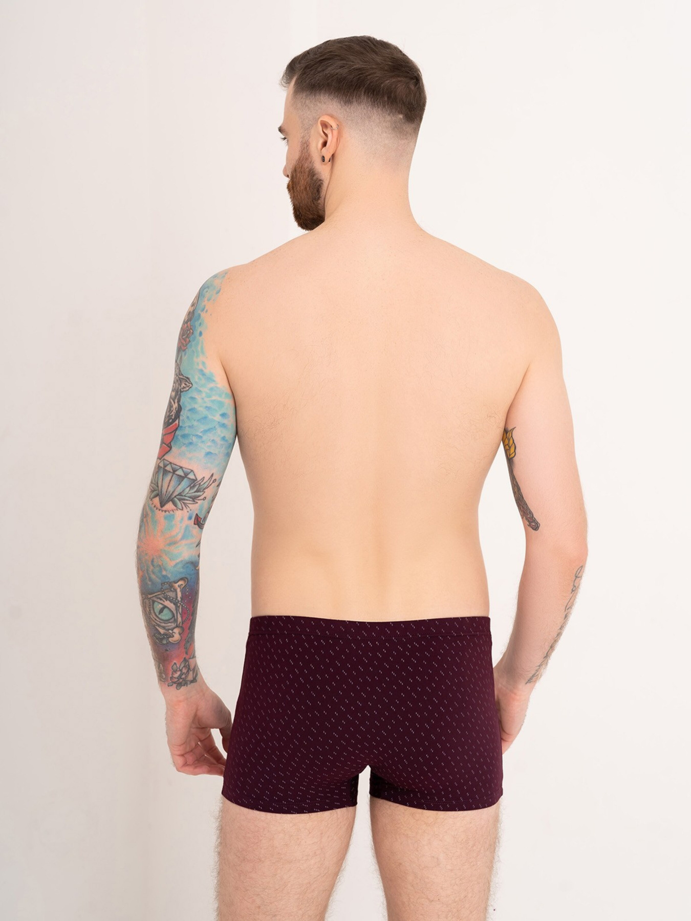 Нижня білизна ISSA Plus модель GN5-171_burgundy Фото